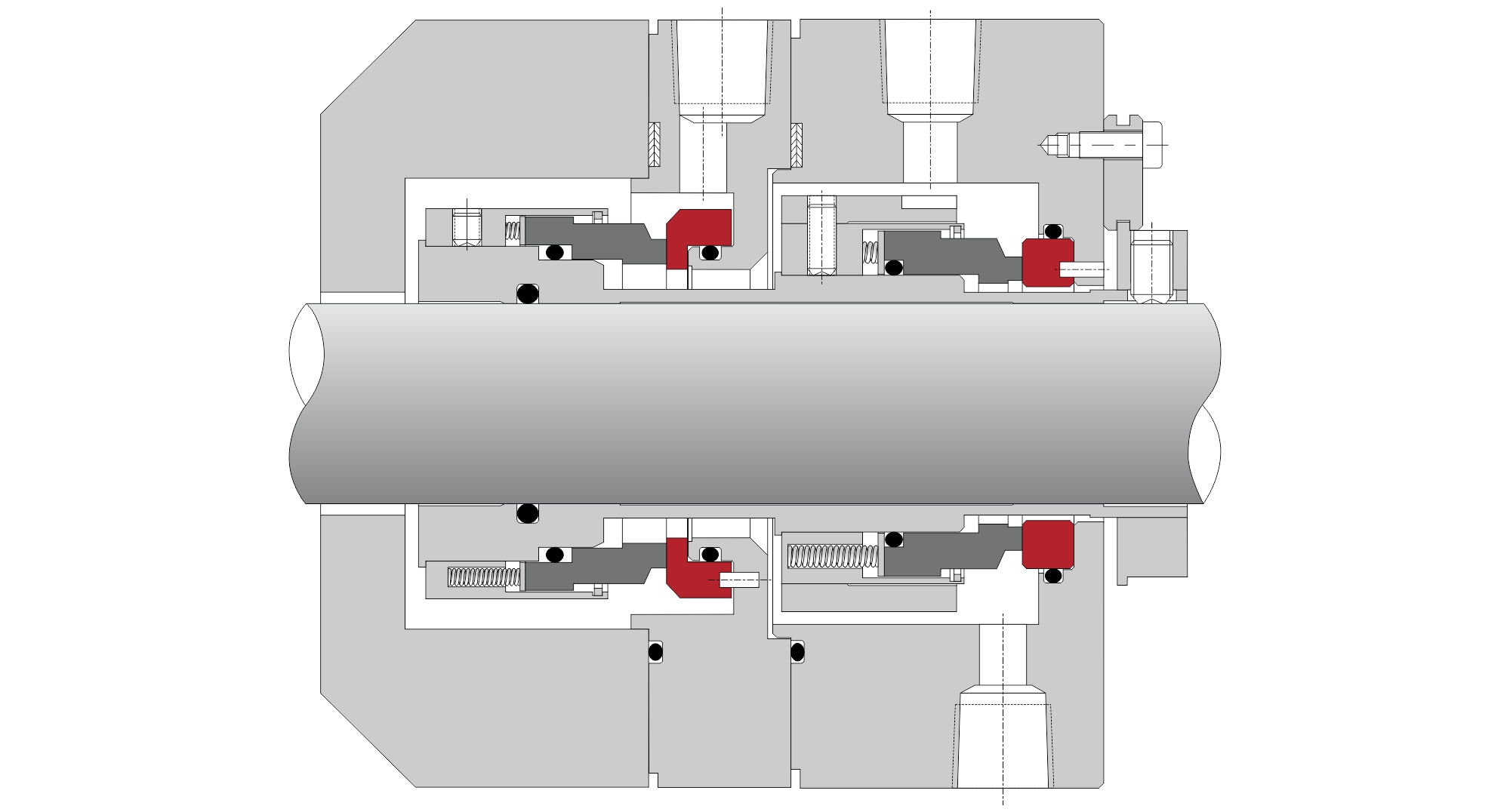 S2846<br />
Dual High Pressure API Seal<br />
