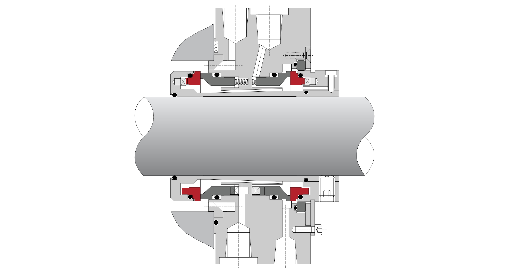 S186<br />
Innovative Technology Single API Cartridge Seal<br />
